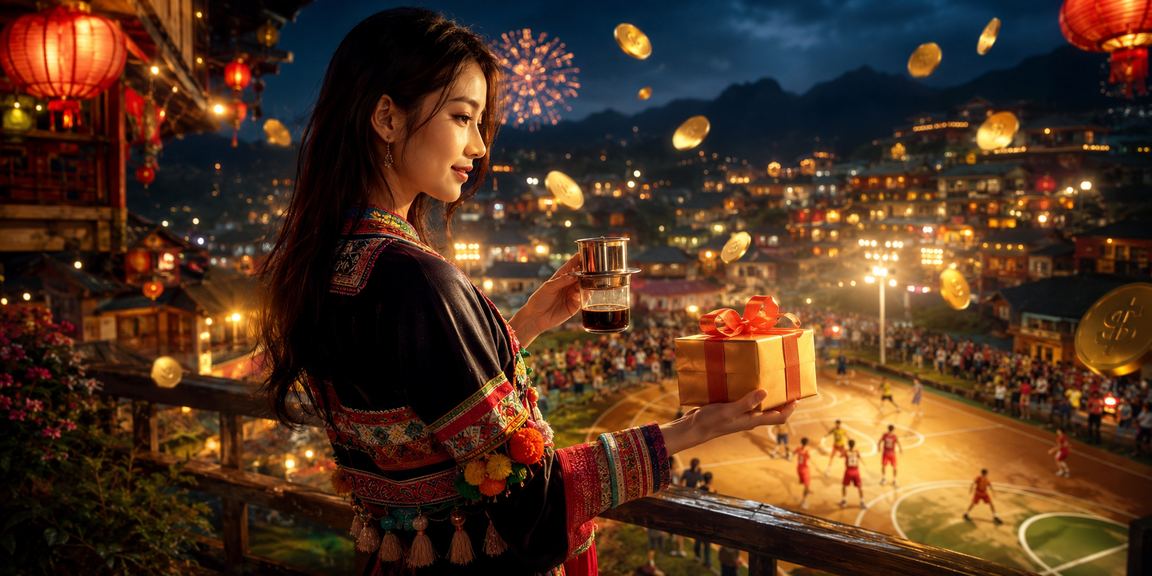 Người dân Sapa theo dõi và tham gia cá cược bóng rổ